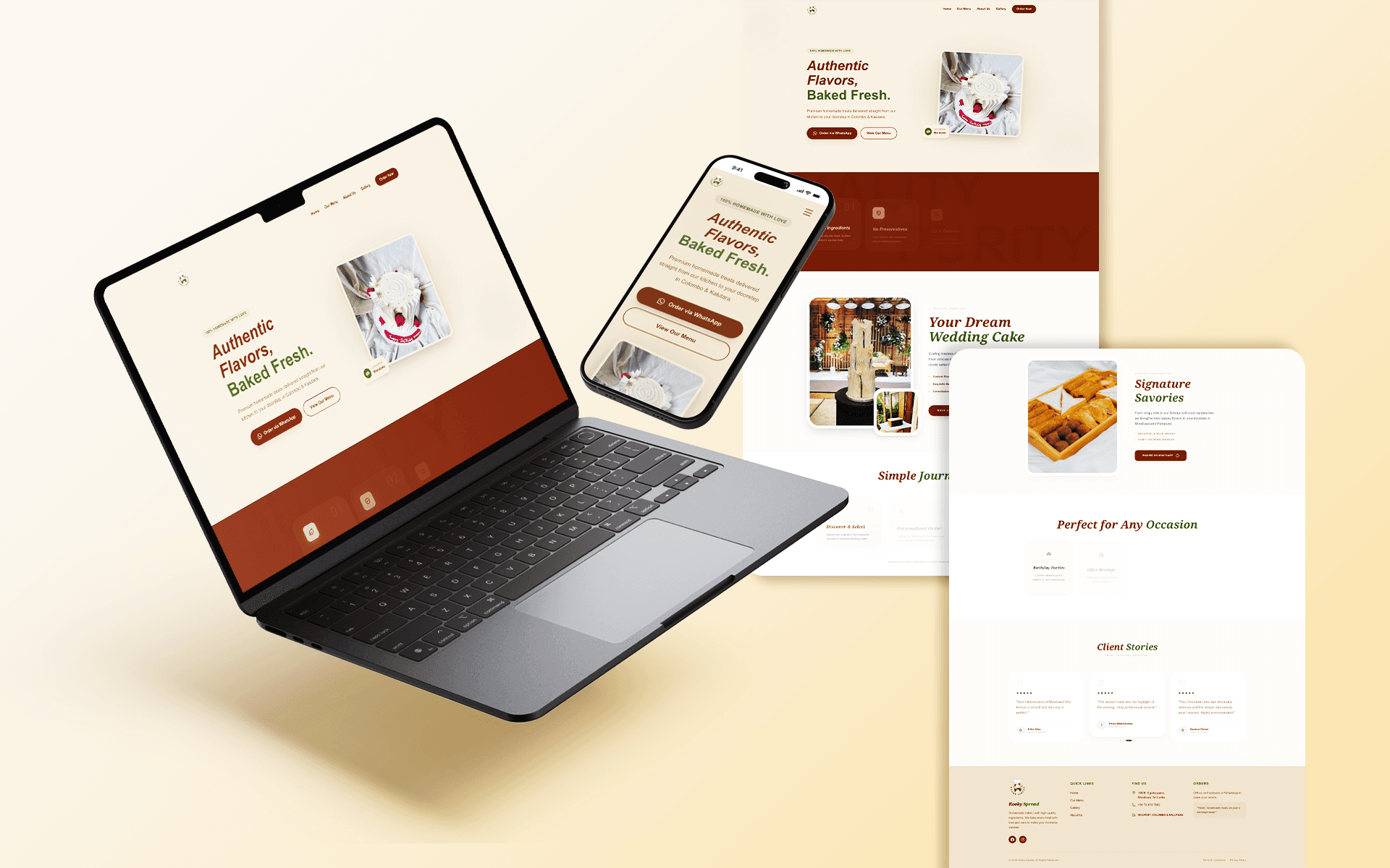 Cake Shop Website